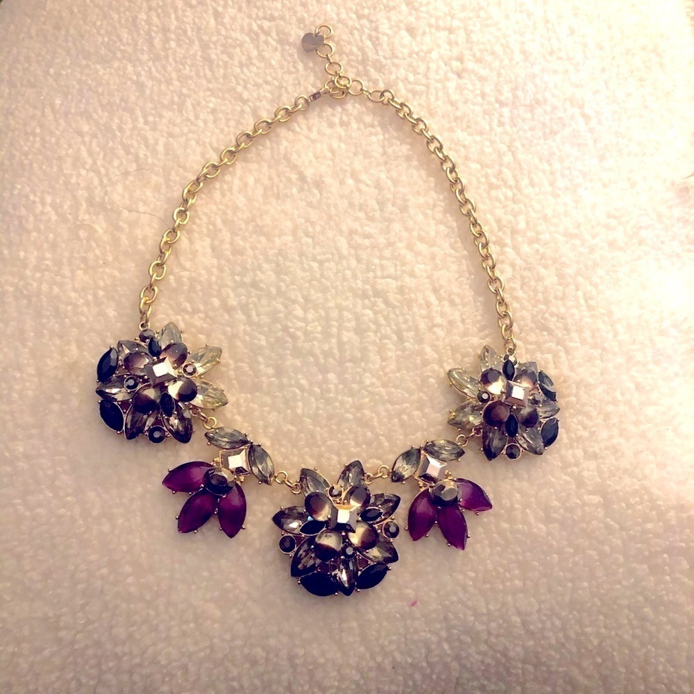 Purple Bauble Necklace